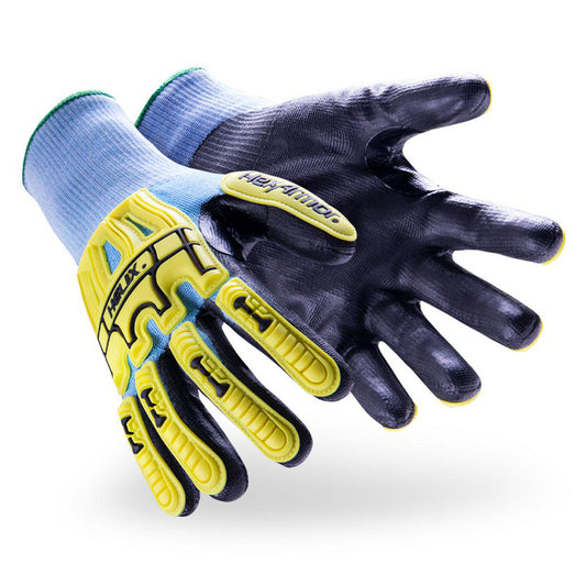 HexArmor 3012-M (8) Cut & Puncture Resistant Gloves Style Knit  Coating Material Polyurethane  Coating Coverage Palm & Fingertips  Glove Type Cut, Puncture & Abrasion-Resistant  ANSI/ISEA Cut Resistance Level A5  Primary Material HPPE Blend