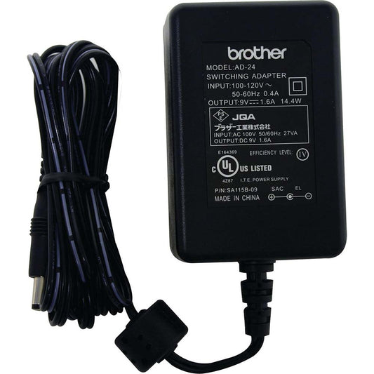 Brother AD24 Label Maker & Tape Accessories For Use With P-Touch Label Makers  
