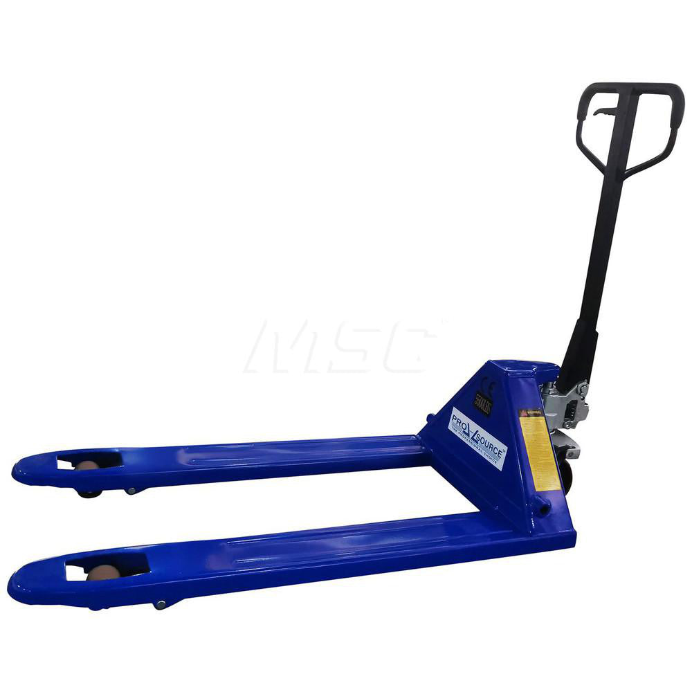 Pro-Source BF35L-1220 Manual Pallet Truck 7700 lb Capacity, 27" OAW, 48" Fork Length, 3" Lowered Height, 7-1/2" Lifting Height