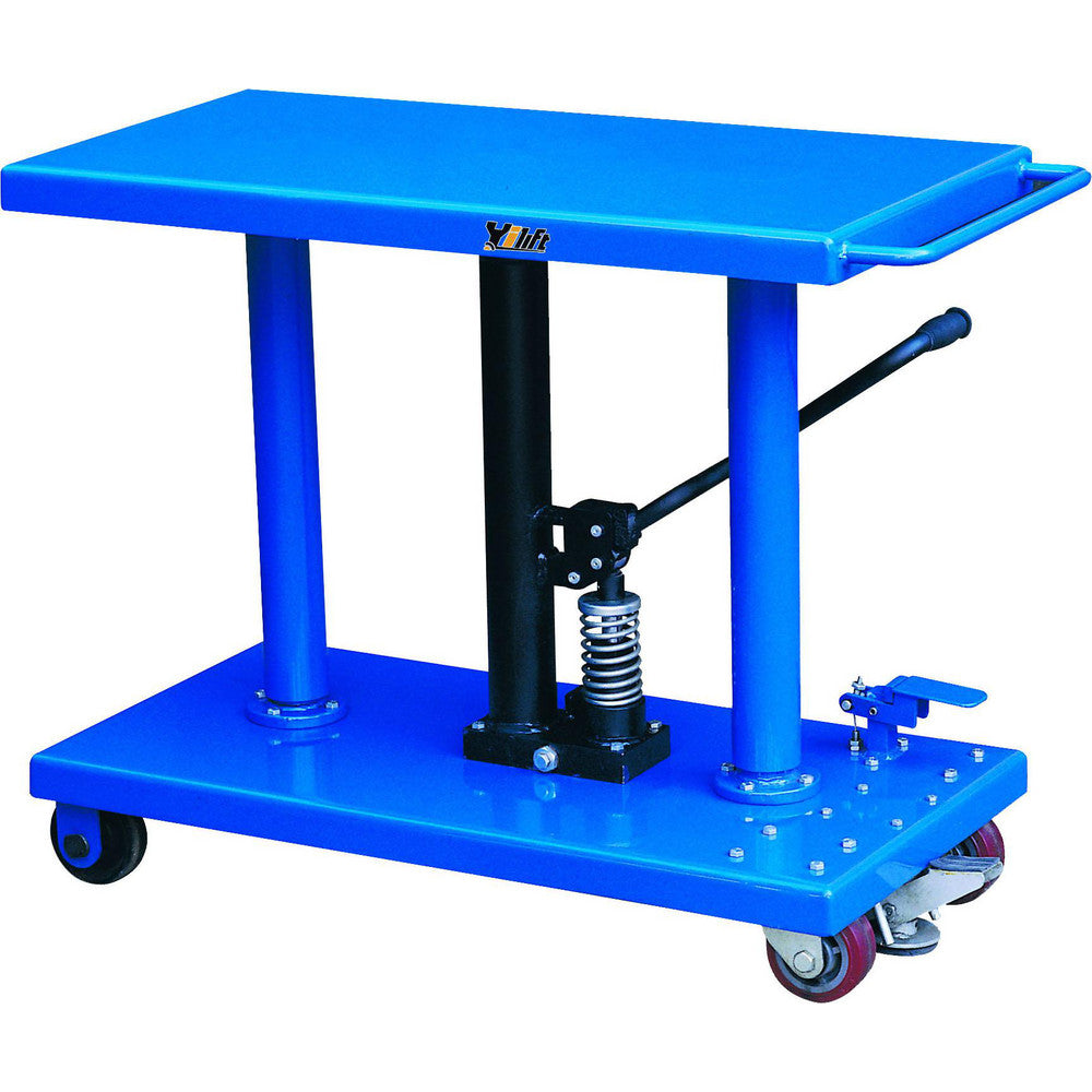 Pro-Source MD1048 Mobile Battery Lift Table 1,000 lb Capacity, 30 to 47-1/2" Lift Height, 18" Platform Width, 36" Platform Length