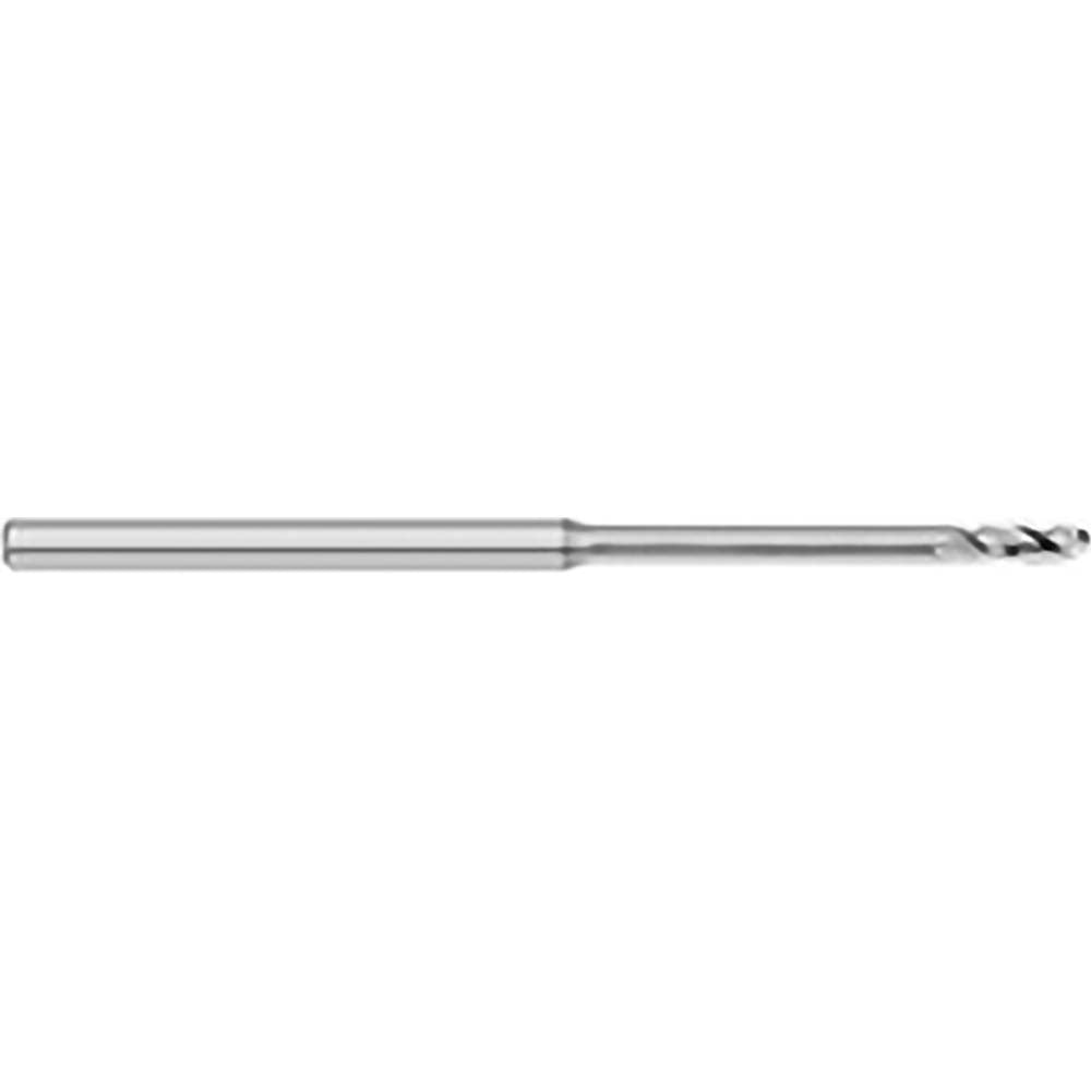 Titan USA TC58421 Ball End Mill 0.50 mm Dia, 0.0600" LOC, 3 Flute, Solid Carbide