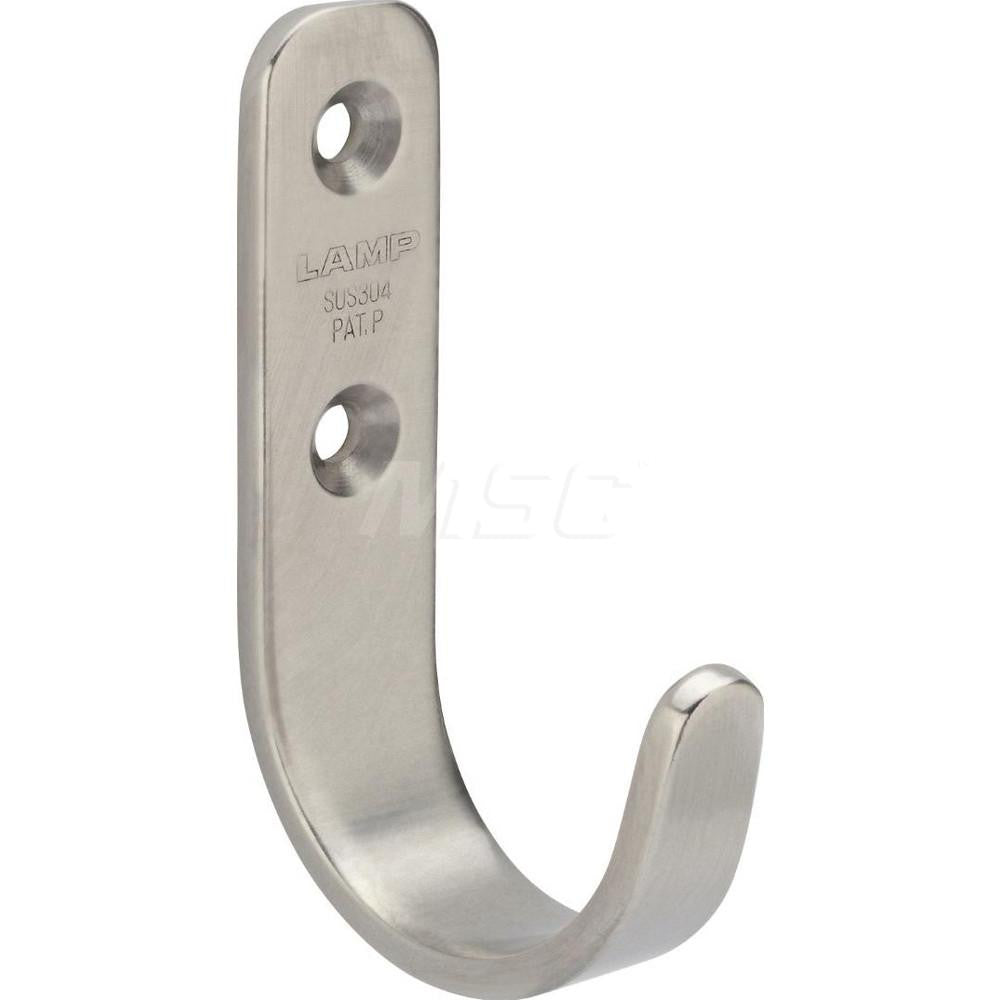 Sugatsune HJT-70 Storage Hook 17.6 lb Load Capacity, 304 Stainless Steel
