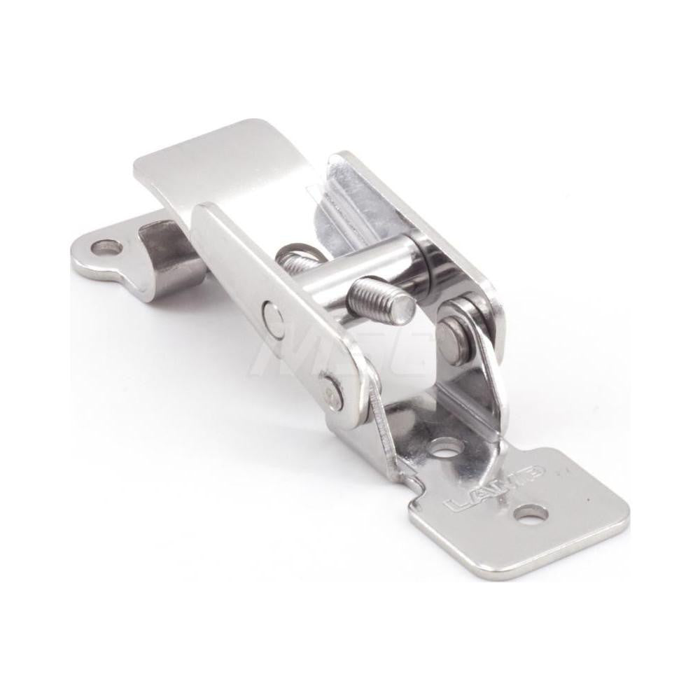 Sugatsune SCC-TF30 Adjustable Arm Compression Draw Door Latch 24 mm OAW, 12 mm OAH, 304 Stainless Steel, Polished Finish