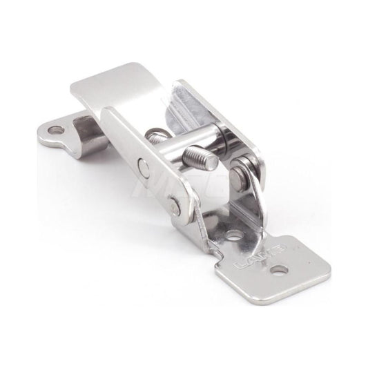 Sugatsune SCC-TF30 Adjustable Arm Compression Draw Door Latch 24 mm OAW, 12 mm OAH, 304 Stainless Steel, Polished Finish