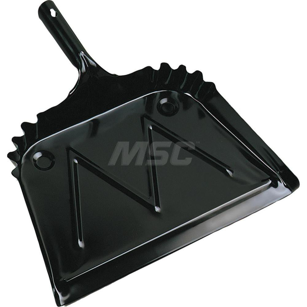 Boardwalk BWK04212EA Dust Pan & Scoop Steel Body, 2" Metal Handle