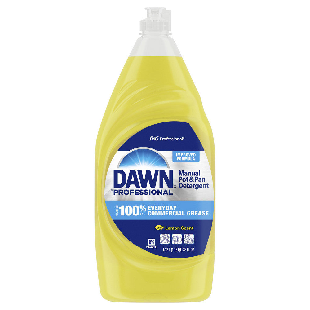 Dawn Professional PGC45113EA Dawn Professional Manual Pot & Pan Detergent, Dish Soap, Dishwashing Liquid, Lemon Scent, 38 fl oz