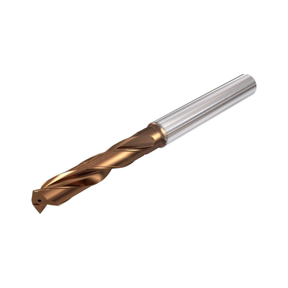 Iscar 3411485 Screw Machine Length Drill Bit #20 (0.1610) Dia, 140 deg, Solid Carbide