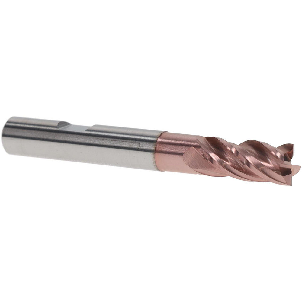 Iscar 3401266 Square End Mill 3/8" Dia, 1-1/4" LOC, 4 Flute, Solid Carbide