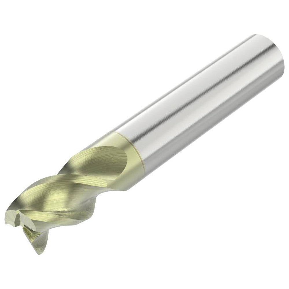 Seco 10023019 Square End Mill 1/2" Dia, 5/8" LOC, 3 Flute, Solid Carbide