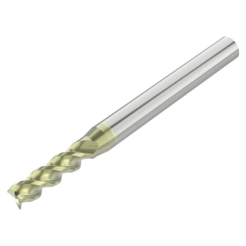 Seco 10023004 Square End Mill 5/32" Dia, 1/2" LOC, 3 Flute, Solid Carbide