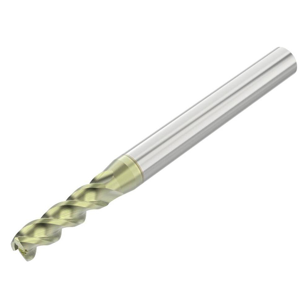 Seco 10023041 Corner Radius End Mill 5/32" Dia, 1/2" LOC, 0.0300" Radius, 3 Flute, Solid Carbide
