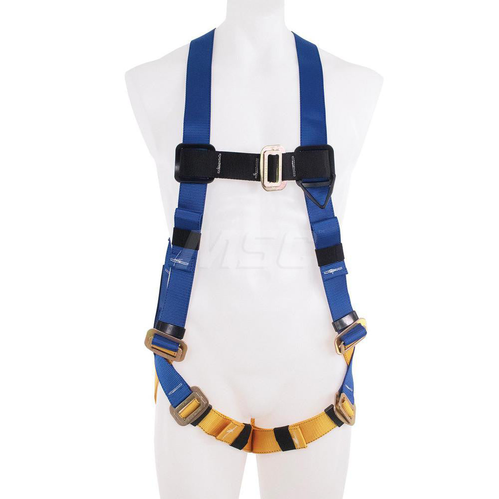 Werner H411002 Fall Protection Harnesses 310 Lb, Single D-Ring Style, Size Small, For General Industry, Back