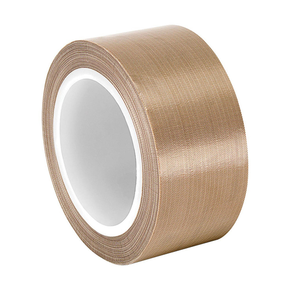 Tapecase Ltd 888519031742 Glass Cloth Tape 1" Wide, 36 yd Long, Brown, Fiberglass & Polytetrafluroethylene