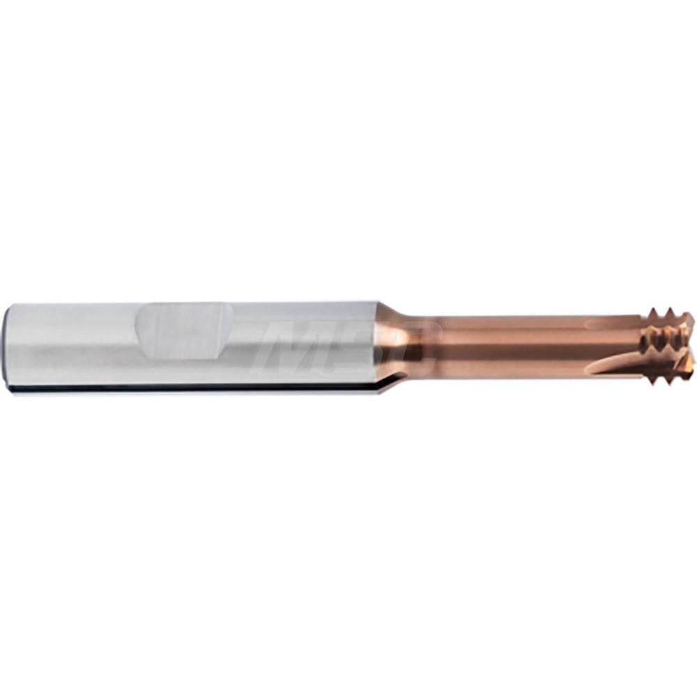 Guhring 9047000127010 Helical Flute Thread Mill 1/2, 4 Flute, 10.00 mm Shank Dia, Solid Carbide