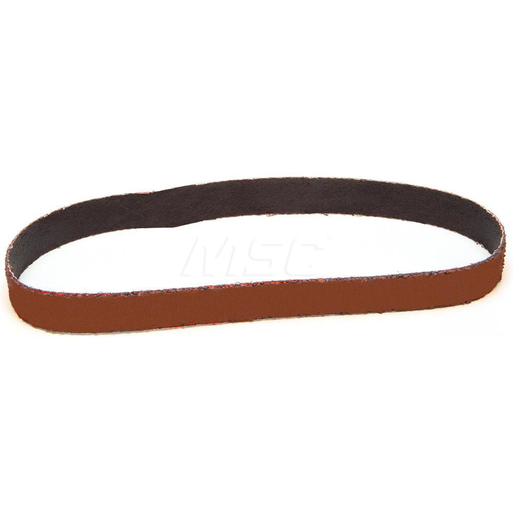 3M 7100272826 Abrasive Belt  1/2" Wide, 18" OAL, 80 Grit, Ceramic