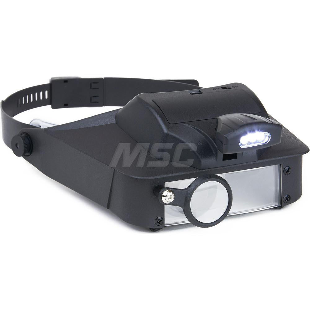 Carson Optical LV-10 Handheld Magnifiers Mount Type Eyeglass Frame Maximum Magnification 6x Number Of Magnification Levels 4 Lens Shape Rectangular Focal Distance 2 in Focal Distance (Inch) 2 in Lens Length (mm) 1.10 in Lens Length (Inch) 1.10 in Lens Width (