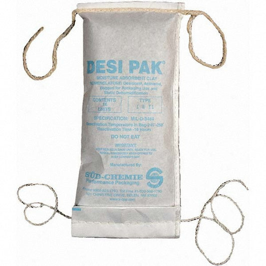 Armor Protective Packaging D16UCS Desiccant Packets Material Clay  Packet Size 16 oz  Container Type Drum  Area Protected 13.33  Number of Packs per Container 150  