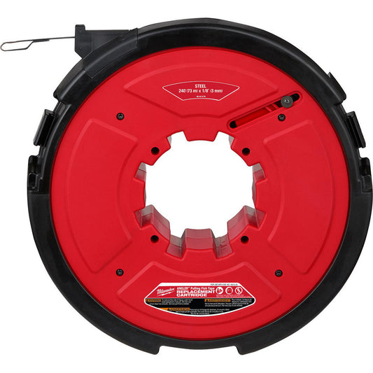 Milwaukee Tool 48-44-5178 Fish Tape Accessories Accessory Type Steel Tape  Number of Pieces 1  For Use With Steel Fish Tape Drum  Material Steel  Inside Diameter (Inch) 0.1250 - 0.1300  Overall Length (Inch) 13-1/4