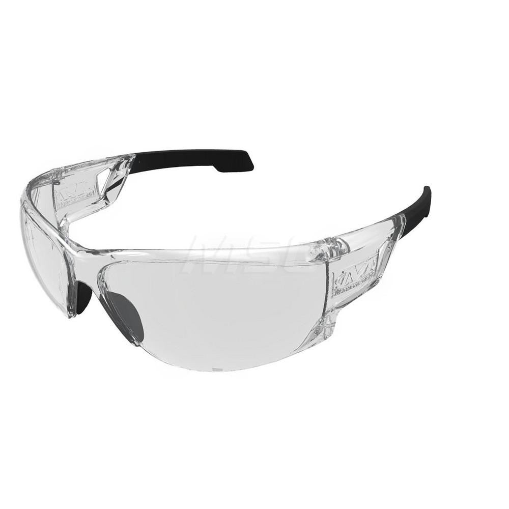 Mechanix Wear VNS-10AA-PU Safety Glass Anti-Fog & Scratch-Resistant, Polycarbonate, Clear Lenses, Full-Framed