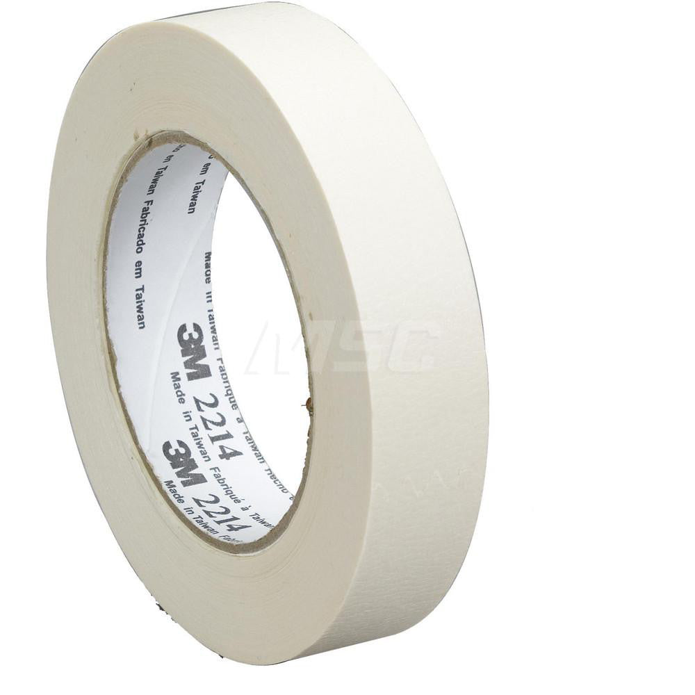 3M 7100245636 Masking Tape 48 mm Wide, 60.14 yd Long, 5.4 mil Thick, Tan