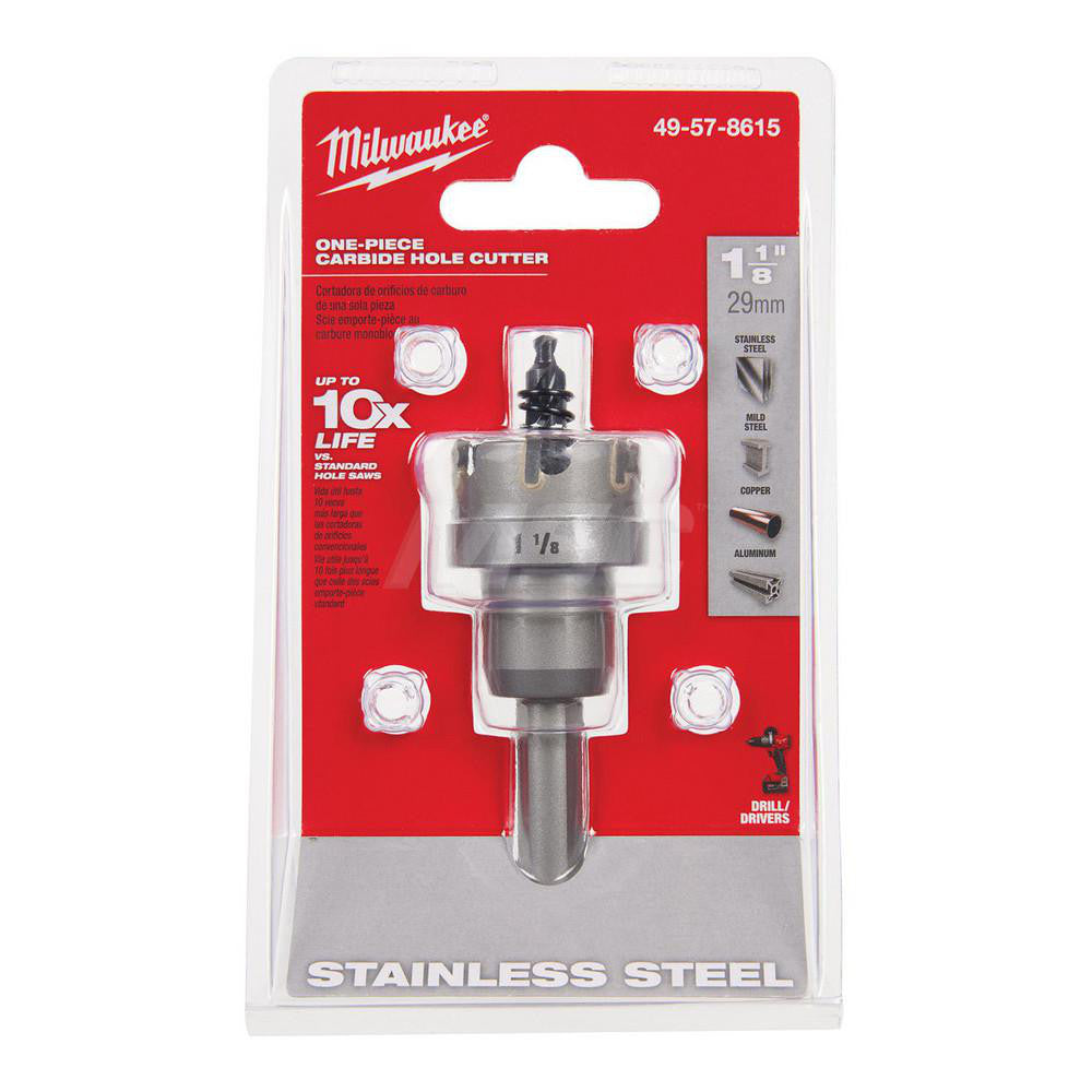 Milwaukee Tool 49-57-8615 Hole Saw 1-1/8" Saw Dia, 3/16" Cut Depth