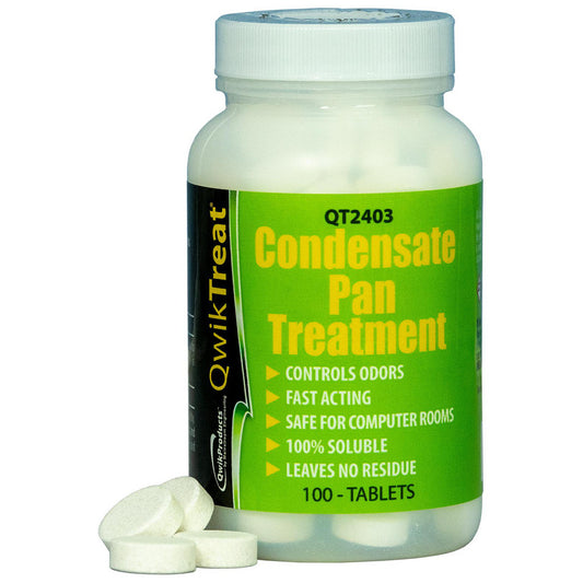 QwikProducts QT2403 QwikTreat Condensate Drain Pan & Line Treatment