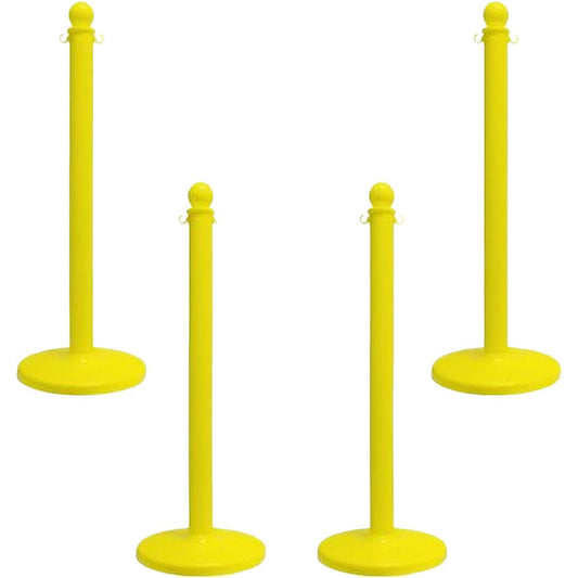 Xpress SAFETY SPBY32G14 Free Standing Post Kit 40" High, 2" Dia, Plastic Post