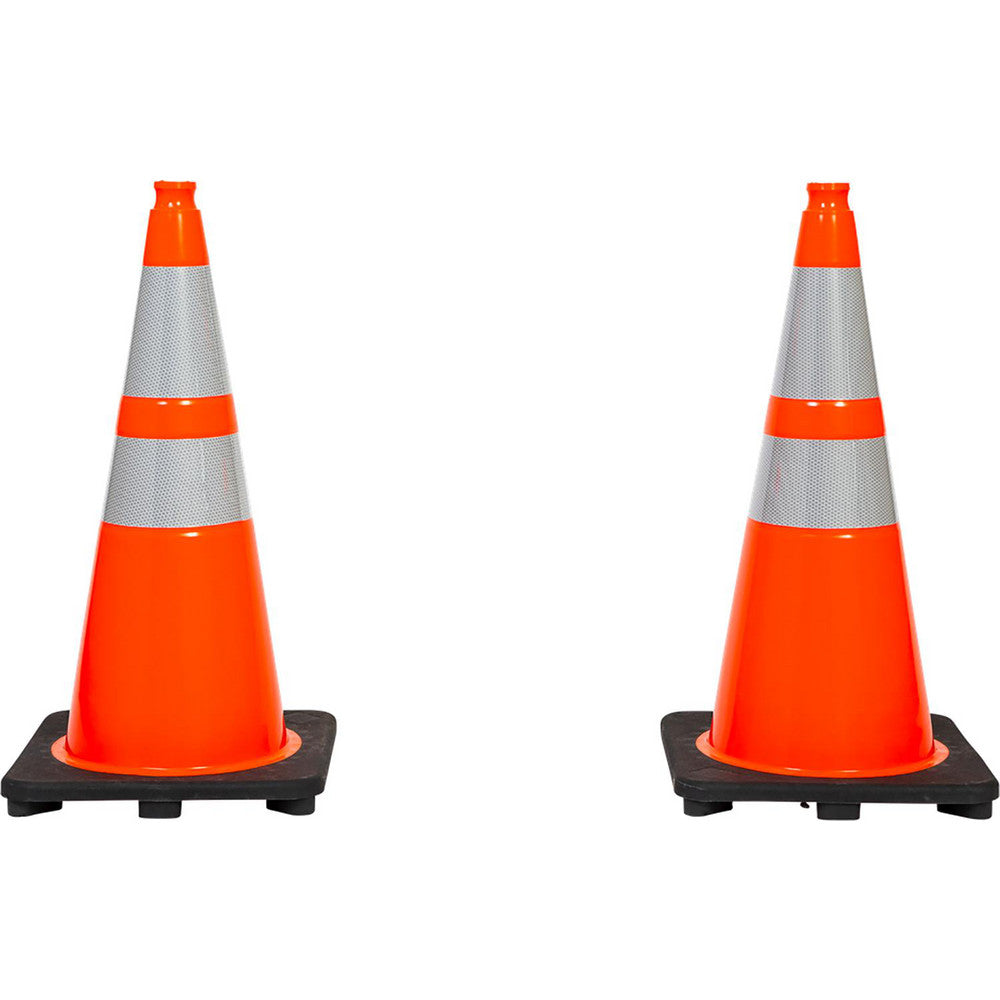 Xpress SAFETY 28CONESAFEORG1 Traffic Cone Polyvinylchloride, 28" OAH, Orange