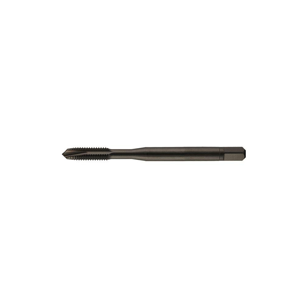 Yamawa 382614 Spiral Point Tap 1/4-28 UNF, 3 Flutes, Plug Chamfer, 2B Class of Fit, HSS, Oxide Coated