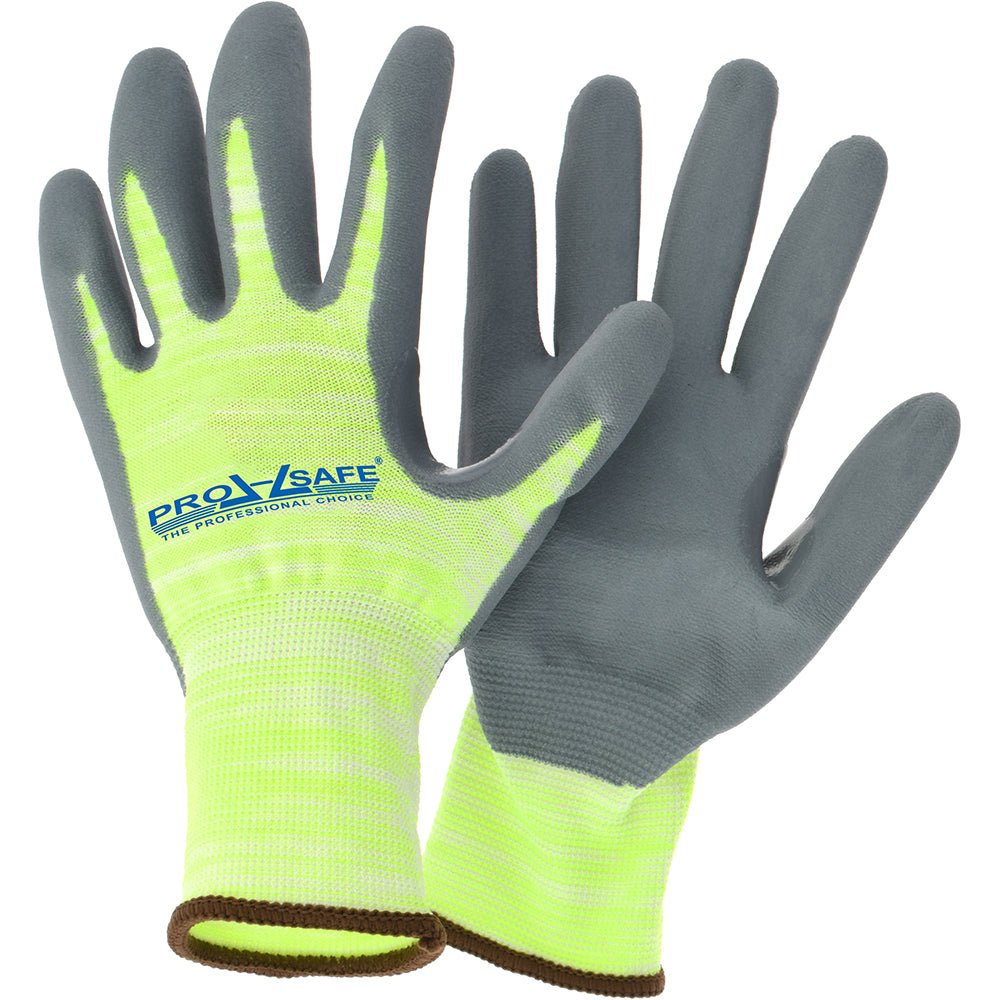 PRO-SAFE PS-2150/XS Cut-Resistant Gloves PRO-SAFE Size X-Small, ANSI Cut A2, ANSI Puncture 2, Nitrile, HPPE Blend
