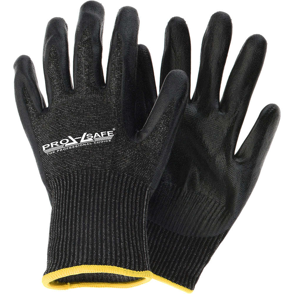 PRO-SAFE PS-5130/L Cut-Resistant Gloves PRO-SAFE Size Large, ANSI Cut A5, ANSI Puncture 0, Nitrile, HPPE Blend