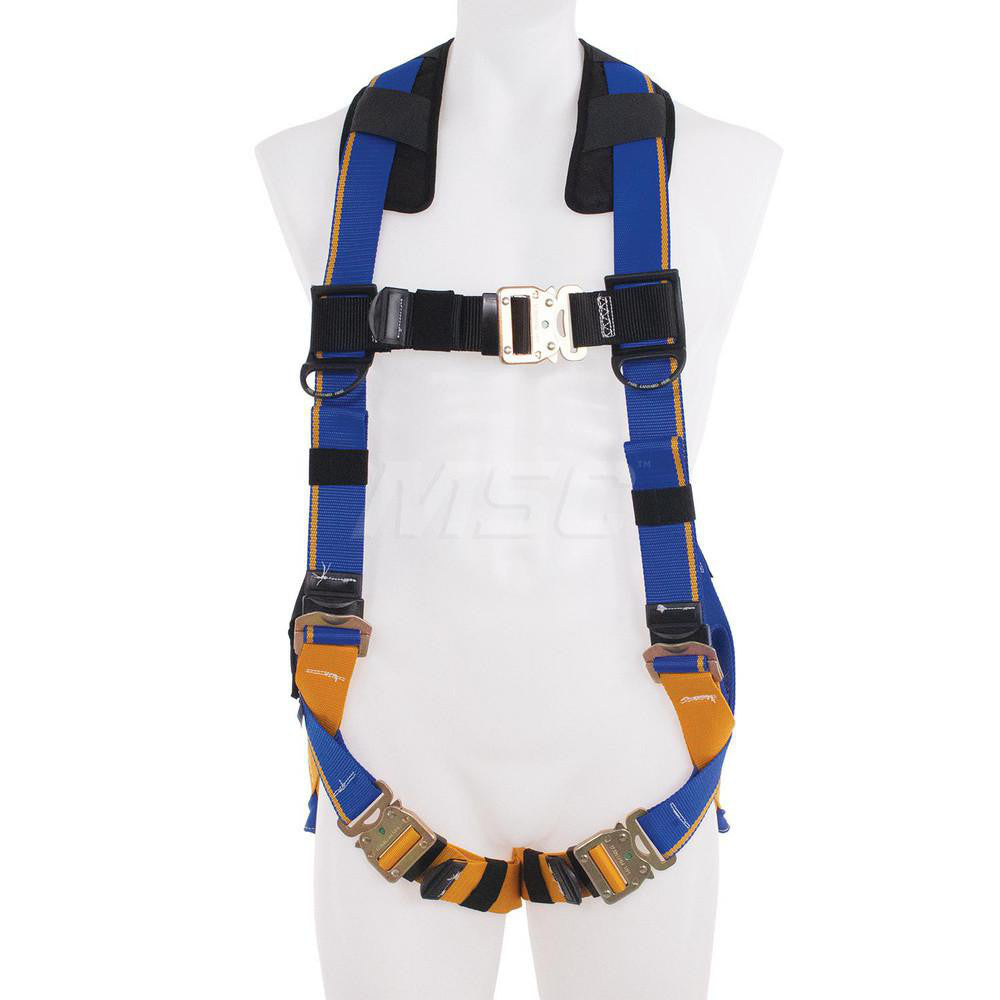 Werner H113002 Fall Protection Harnesses 400 Lb, Single D-Ring Style, Size Medium & Large, For General Industry, Back
