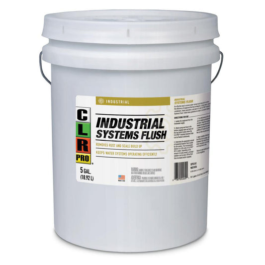 CLR Pro I-ISF-5PRO Scale Remover Biodegradable, Bleach Free, Natural Ingredients, No VOC, Non-Chlorinated, Non-Chlorinated Solvent Blend, Nontoxic, Professional Strength, Ready-to-Use (RTU), Safer Choice Certified & Solvent-Free, 48 lb