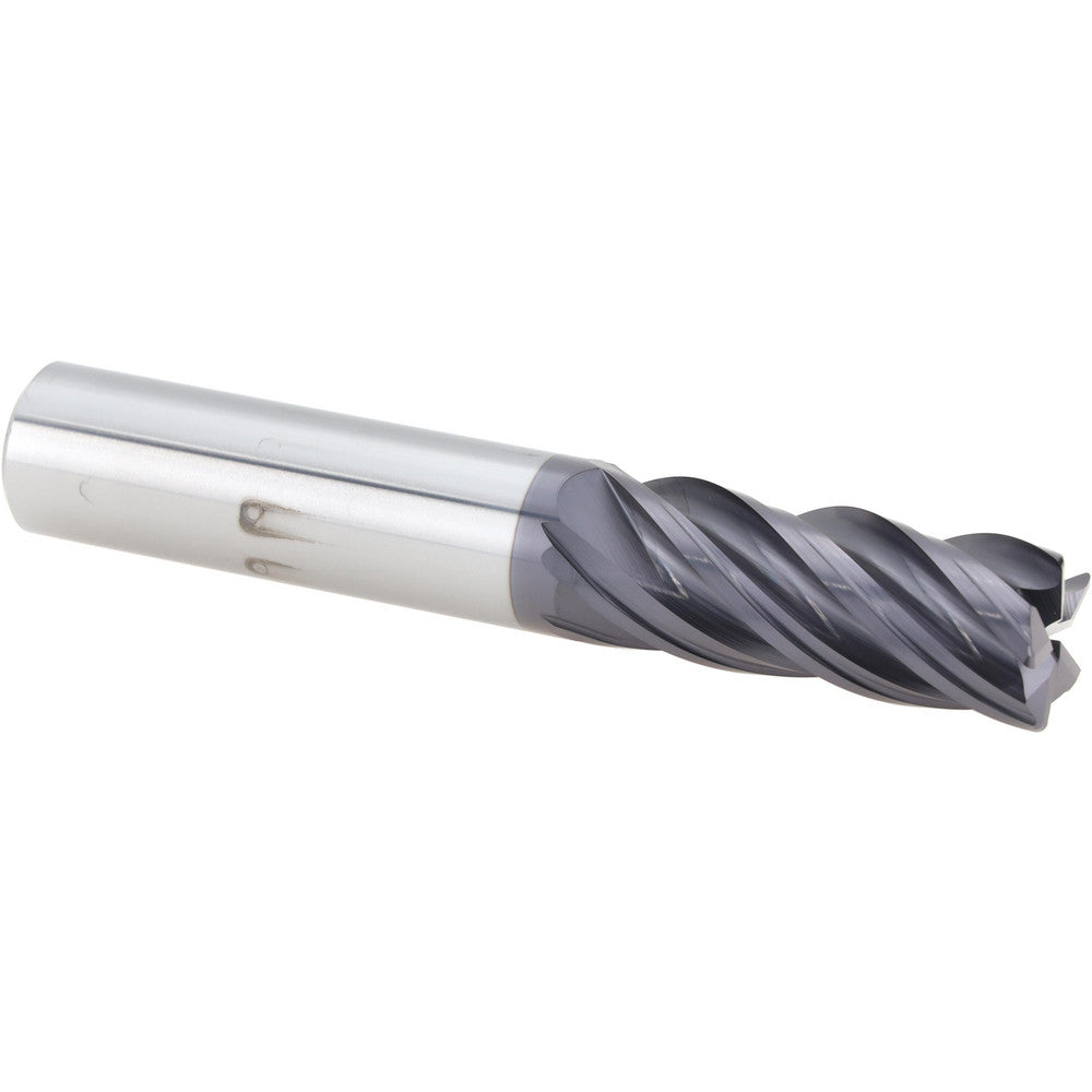 Sandvik Coromant 8036822 Corner Radius End Mill 1/2" Dia, 1-1/4" LOC, 0.0300" Radius, 5 Flute, Solid Carbide