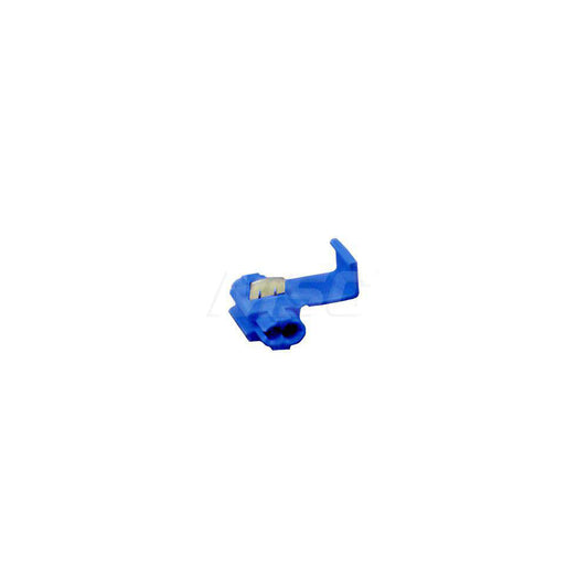 3M 7100167044 Quick Splice Connectors Terminal Type Tap Run  Compatible Wire Size (sq mm) 14AWG (mm) Minimum Compatible Wire Size 18  Number of Wire Entries 3  Color Blue  Termination Method IDC