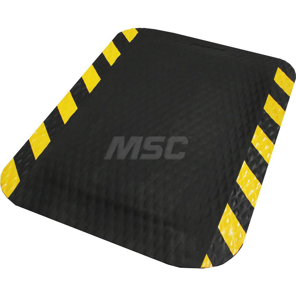 M + A Matting 424223100 Anti-Fatigue Mat 3' Length, 2' Wide, 7/8" Thick, Nitrile Rubber, Beveled Edge, Heavy-Duty