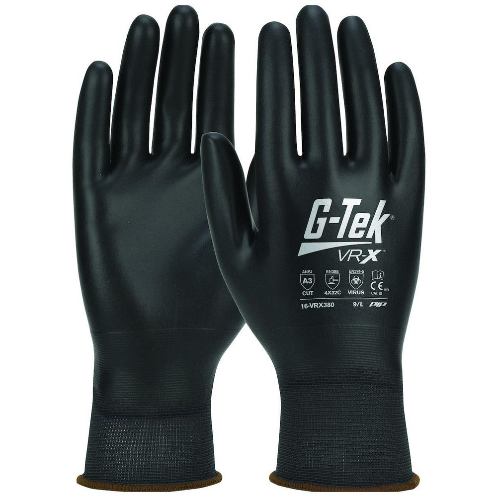 PIP 16-VRX380/L Cut, Puncture & Abrasion-Resistant Gloves G-Tek® 16-VRX380, Size Large, ANSI Cut A3, ANSI Puncture 3, Polyurethane, HPPE
