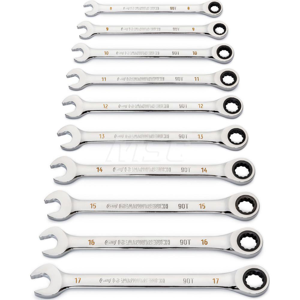 GEARWRENCH 86927 Wrench Set 12 Pc, Metric