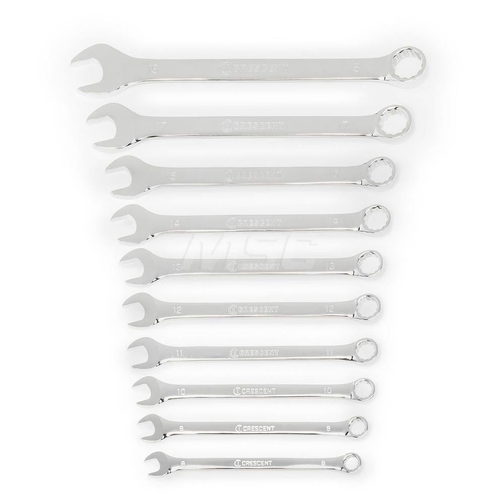 Crescent CCWS3-05 Wrench Set 10 Pc, Metric
