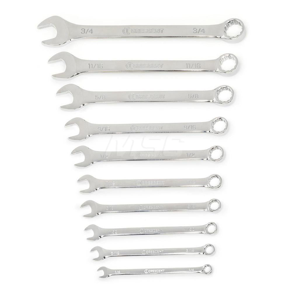 Crescent CCWS2-05 Wrench Set 10 Pc, Inch