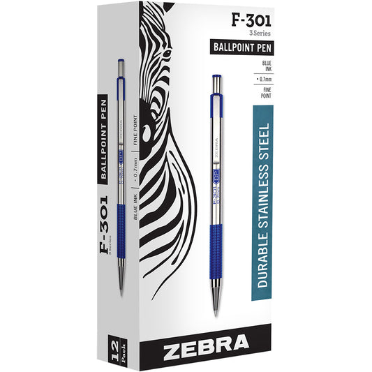 Zebra Pen 27120 Pens & Pencils Type Ball Point Pen  Tip Type 0.7 mm  Color Blue  