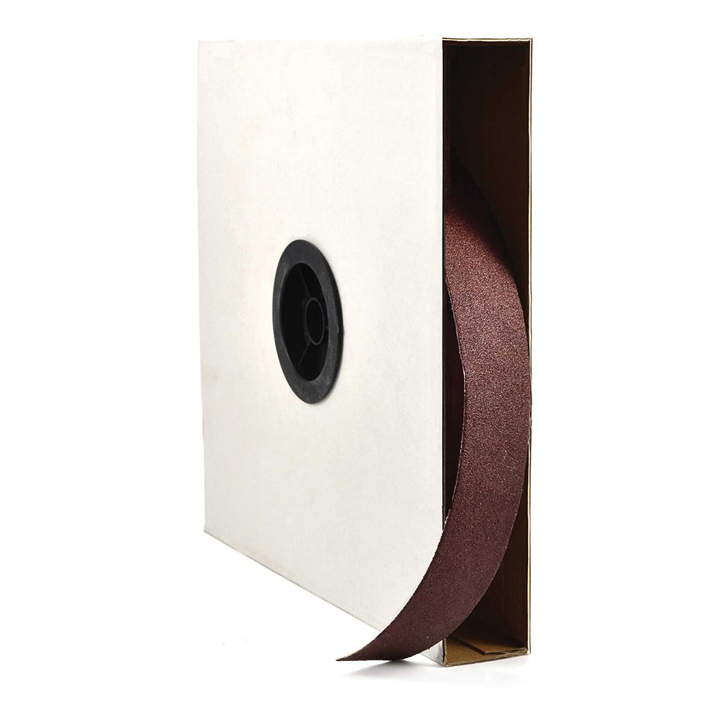 Superior Abrasives A009760 Shop Roll 2" Wide, 50 Yd Long, 60 Grit, Aluminum Oxide