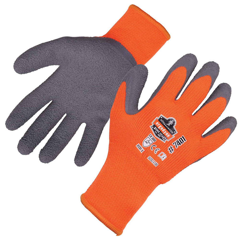 Ergodyne 17625 Work Gloves Ergodyne ProFlex7401, Size X-Large, Latex-Coated Knit, General Purpose