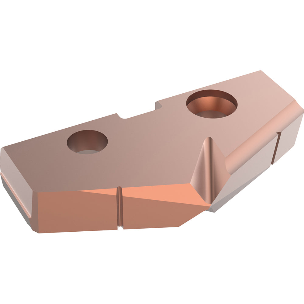 Allied Machine and Engineering TAX3-44.45 Spade Drill Insert 1-3/4" Dia, Seat Size 3, High Speed Steel, 132 deg Point