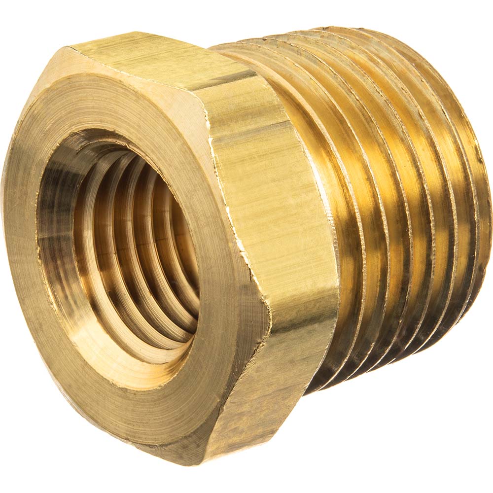 USA Industrials ZUSA-PF-10222 Brass Pipe Fitting 1/2 x 3/8" Fitting