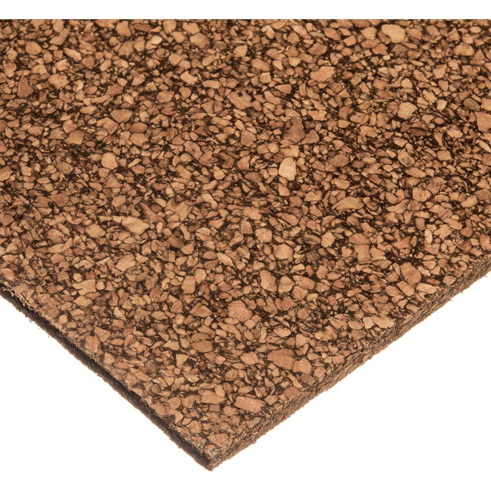 USA Industrials BULK-CRK-133 Gasket Sheet 12" OAW, 1/16" Thick, 36" OAL, Brown, Cork & Neoprene Rubber Blend