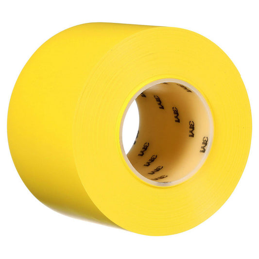 3M 7100253142 Floor & Egress Marking Tape & Strips Surface Type Heavy Duty Anti-Skid  Color Yellow  Material Vinyl  Adhesive Material Rubber  Application Floor and Safety Marking  Width (Inch) 4