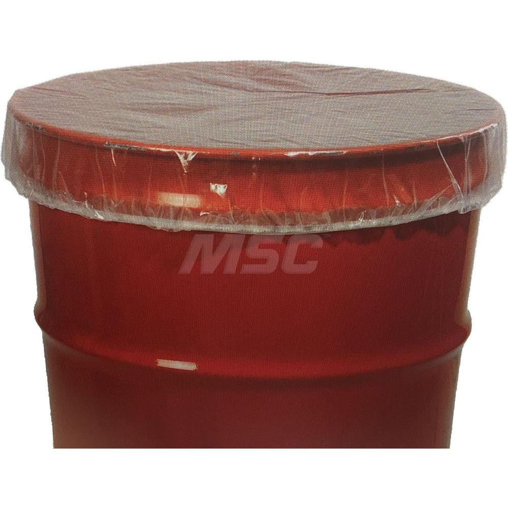 MOR Plastics 55DC Drum Covers, Liners & Sheets Compatible Drum Capacity (Gal) 55.00  Type Elastic Cover  Drum Liner Style Flexible  Thickness 4mil  Thickness (mil) 4.0000  Material LDPE
