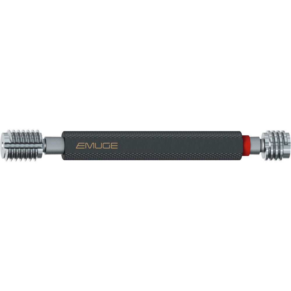 Emuge L0100100.0050 Plug Thread Gage M5x0.8 Thread, 6H Class, Double End, Go & No Go