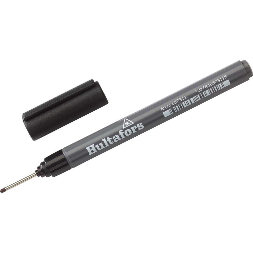 Hultafors 650310 Inkhole Marker Black, Liquid